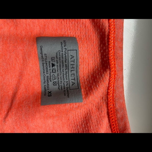 Athleta orange top - Picture 2 of 6